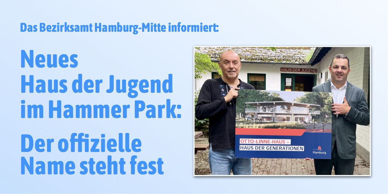 Neues Haus der Jugend im Hammer Park: Der offizielle Name steht fest
